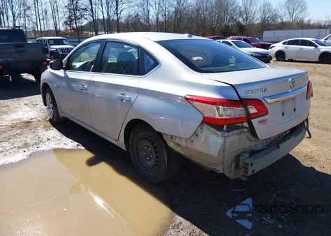 2015 Nissan Sentra Sv z USA, uszkodzony, nr VIN 3N1AB7APXFY358453